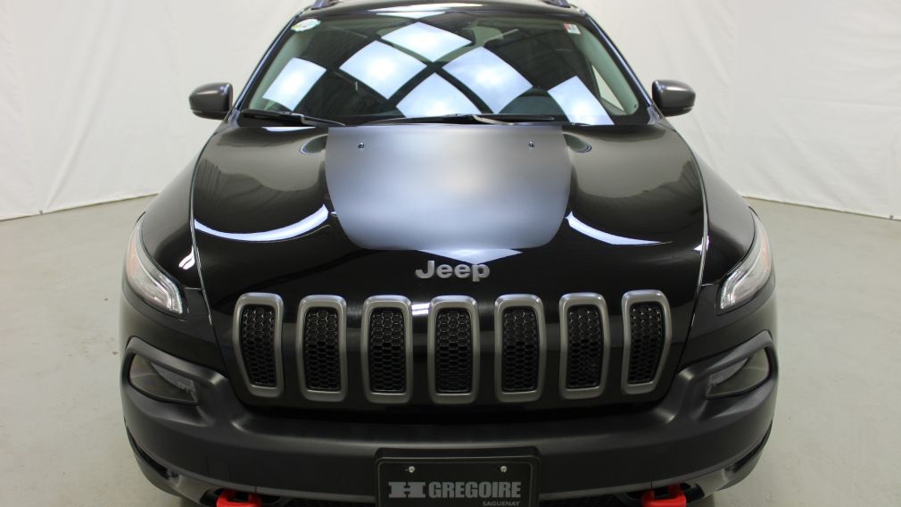 2017 Jeep Cherokee TRAILHAWK Cuir-Toit-Navigation #2