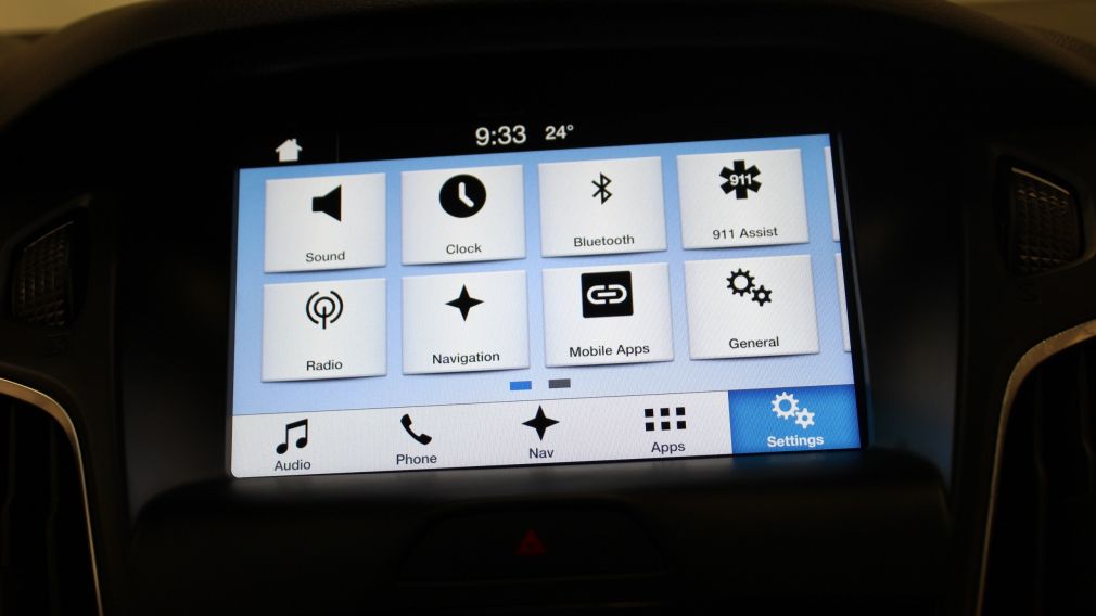2016 Ford Focus Titanium Cuir Toit-Ouvrant Navigation Bluetooth #10