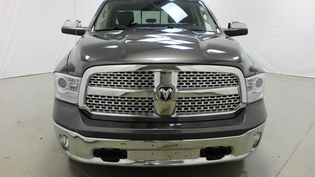 2015 Ram 1500 Laramie Écodiésel Crew-cab 4X4 Cuir Mags Bluetooth #2