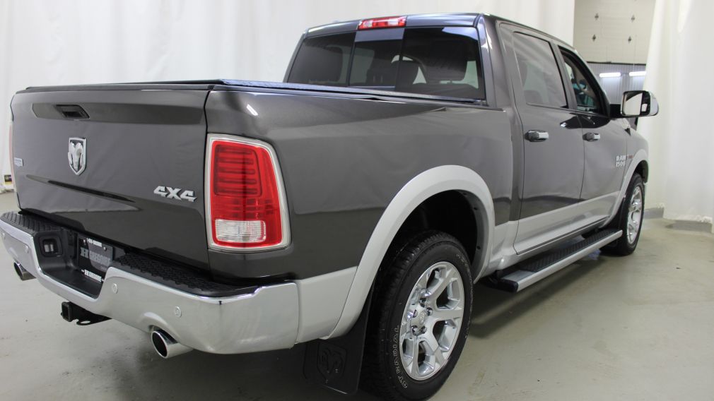 2015 Ram 1500 Laramie Écodiésel Crew-cab 4X4 Cuir Mags Bluetooth #7