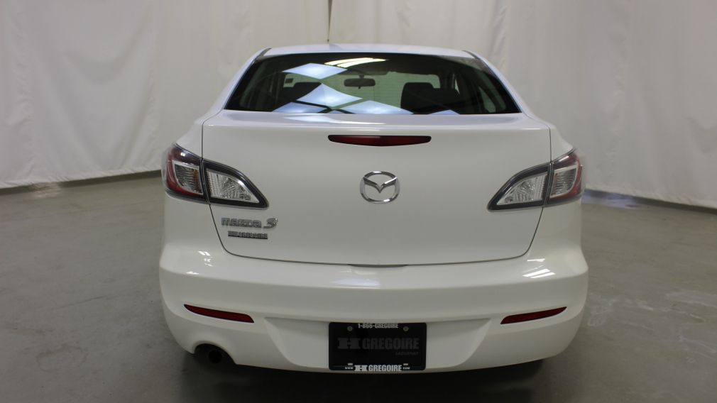 2013 Mazda 3 GX 4 Portes A/C Gr-Électrique Manuelle #6