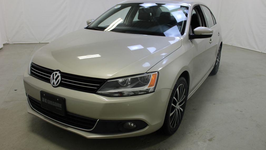 2013 Volkswagen Jetta Highline Cuir Toit-Ouvrant Mags Bluetooth #2