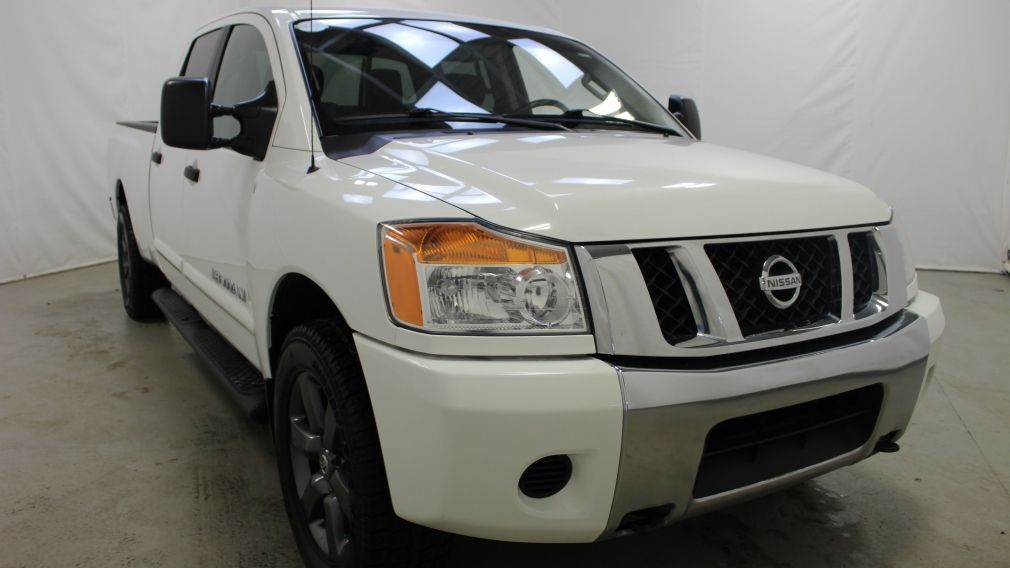 2012 Nissan Titan SV Crew-Cab 4x4 V8 A/C Gr-Électrique Mags #0