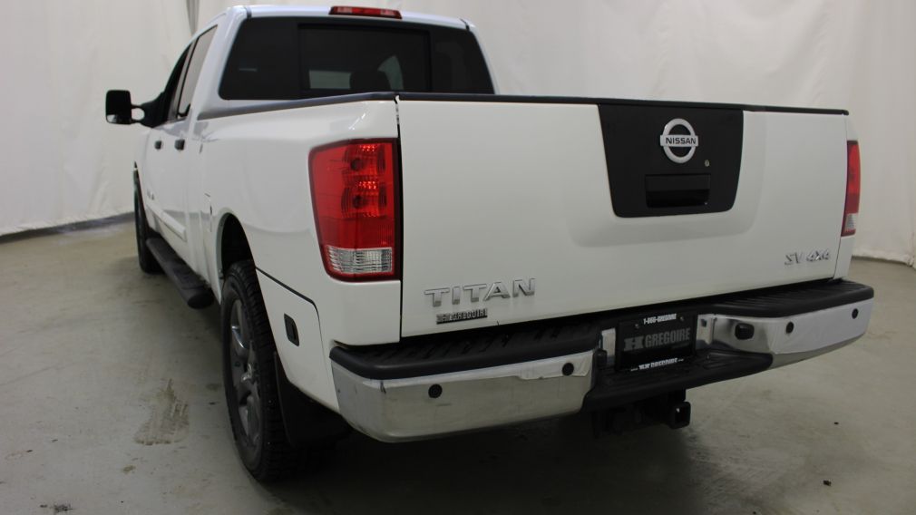 2012 Nissan Titan SV Crew-Cab 4x4 V8 A/C Gr-Électrique Mags #4