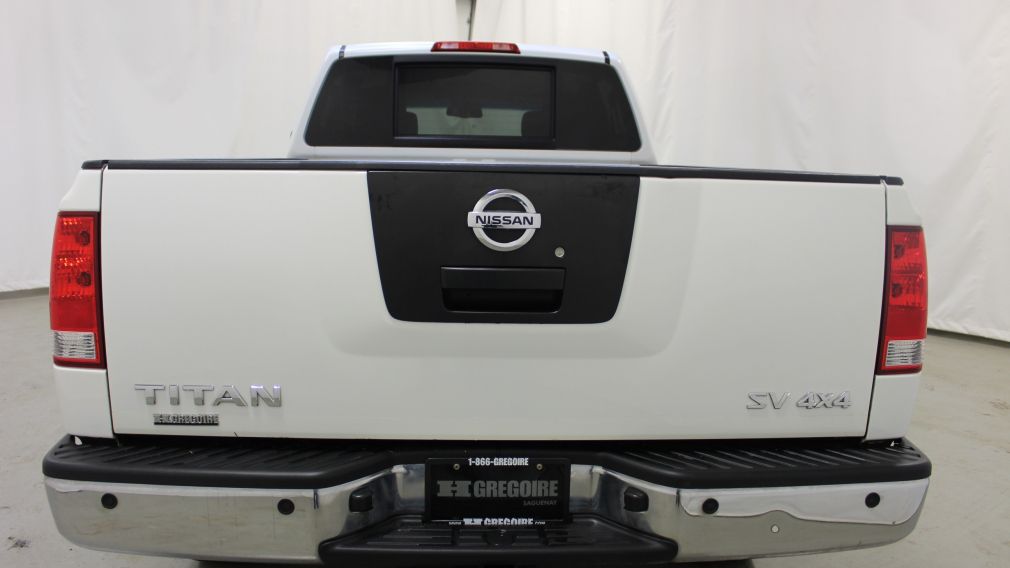 2012 Nissan Titan SV Crew-Cab 4x4 V8 A/C Gr-Électrique Mags #6