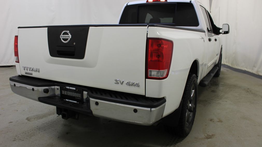 2012 Nissan Titan SV Crew-Cab 4x4 V8 A/C Gr-Électrique Mags #7