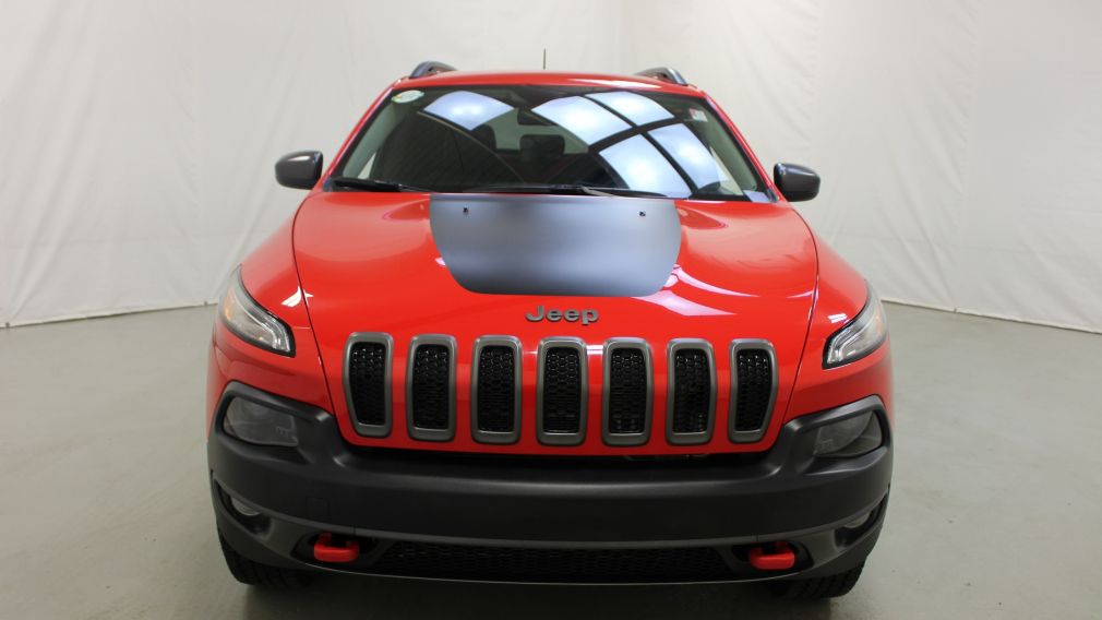 2018 Jeep Cherokee Trailhawk 4X4 V6 A/C Gr-Électrique Mags Caméra #1