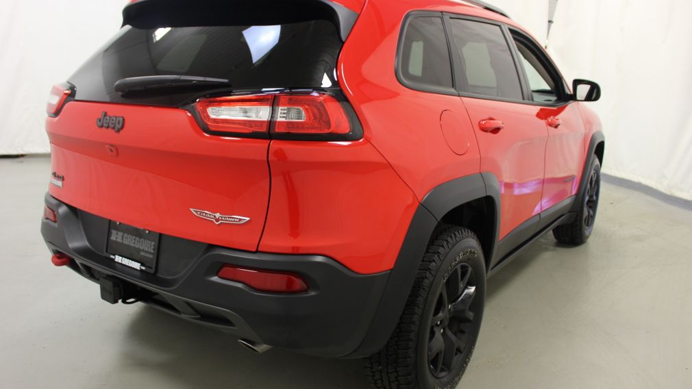 2018 Jeep Cherokee Trailhawk 4X4 V6 A/C Gr-Électrique Mags Caméra #6