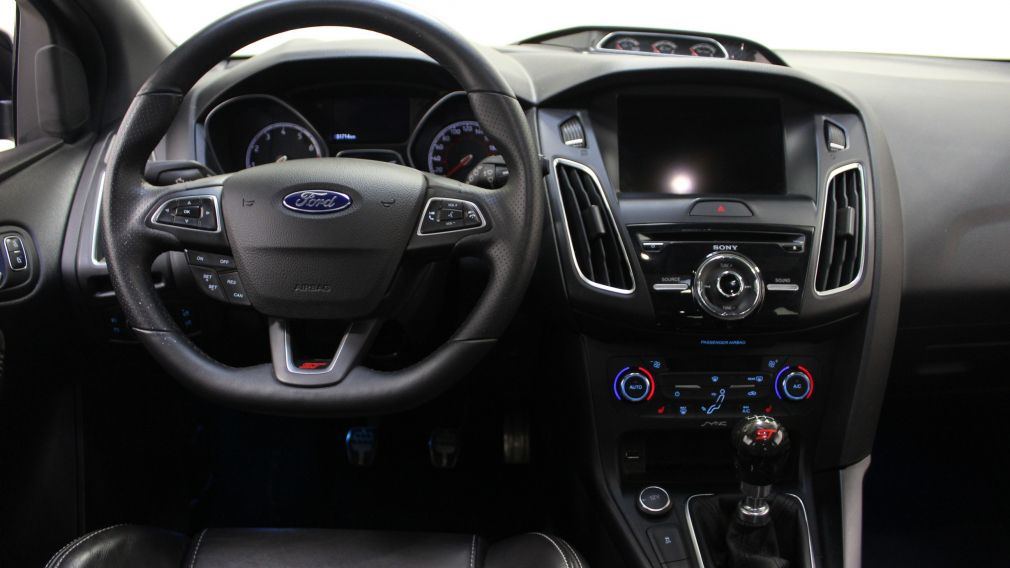 2017 Ford Focus ST Hatchback Cuir Toit-Ouvrant Caméra Bluetooth #10