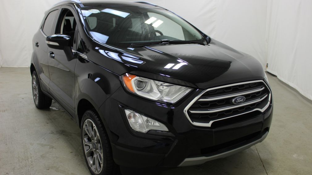 2018 Ford Eco Sport Titanium Awd Cuir Toit-Ouvrant Navigation #0