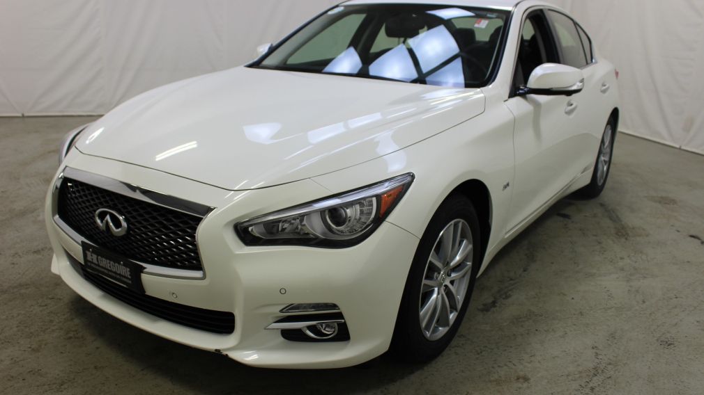 2016 Infiniti Q50 2.0t Awd Cuir Toit-Ouvrant Navigation Bluetooth #2