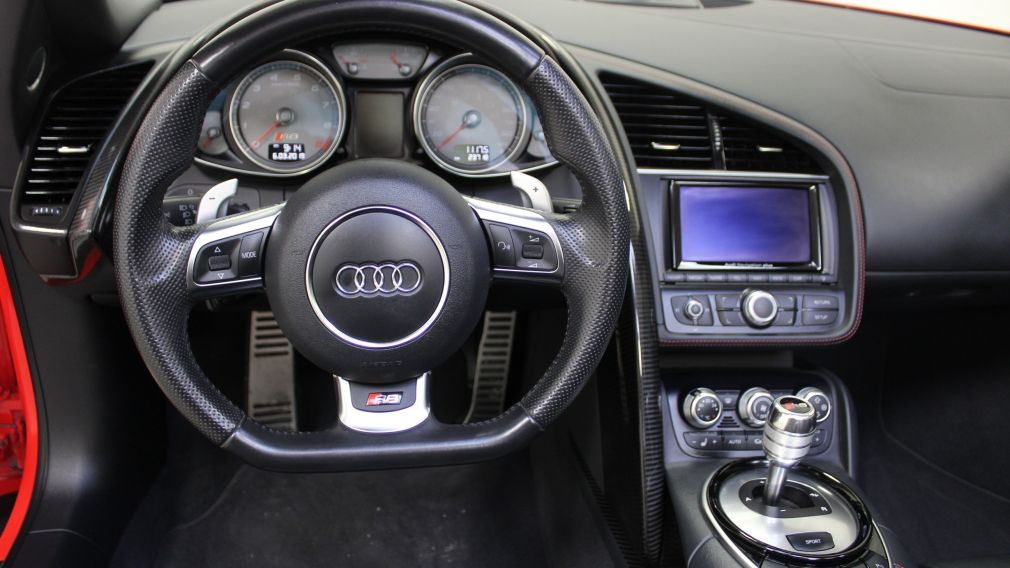 2015 Audi R8 V8 Spyder Cabriolet A/C Gr-Électrique Mags #10