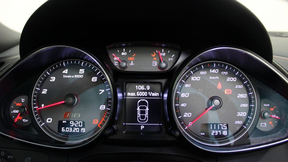 2015 Audi R8 V8 Spyder Cabriolet A/C Gr-Électrique Mags #16
