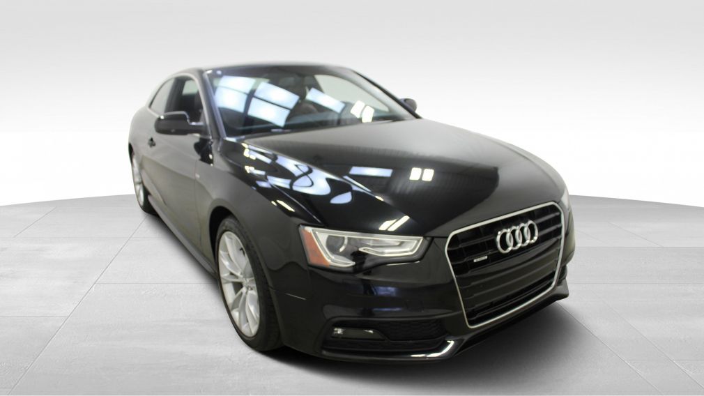 2015 Audi A5 Komfort Awd Cuir Toit-Ouvrant Mags Bluetooth #0