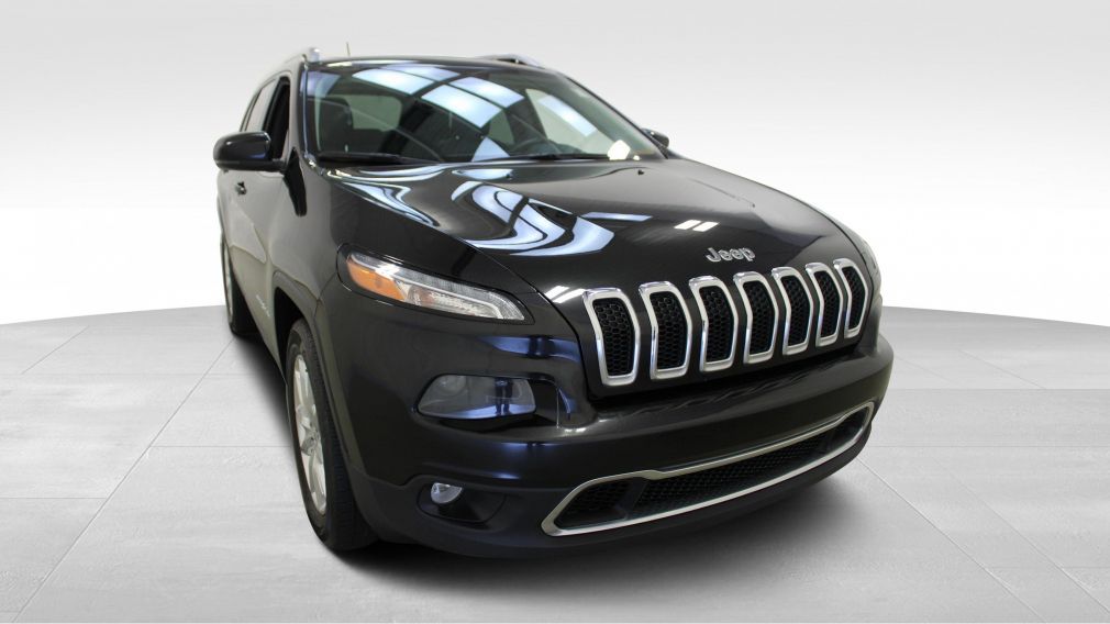 2016 Jeep Cherokee Limited 4x4 V6 Cuir Mags Caméra Bluetooth #0