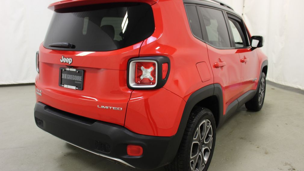 2016 Jeep Renegade Limited Awd Cuir Toit-Ouvrant Caméra Bluetooth #6