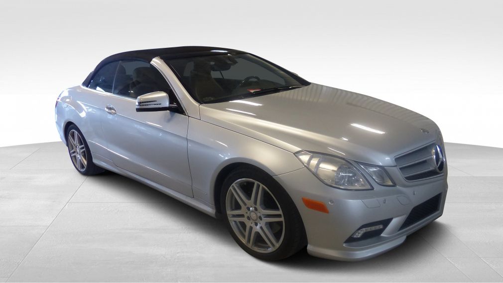 2011 Mercedes Benz E350 Cabriolet A/C Gr-Électrique Mags Cuir Bluetooth #0