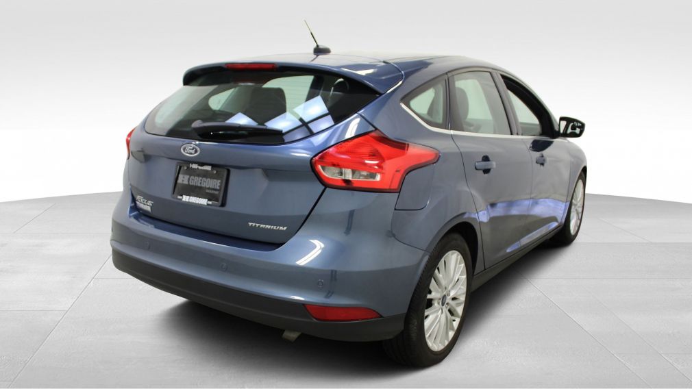 2018 Ford Focus Titanium Hatchback Cuir Toit-Ouvrant Navigation #6