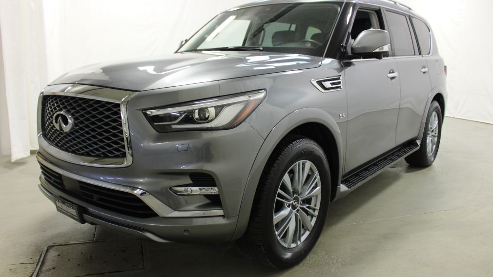 2019 Infiniti QX80 Luxe Awd Cuir Toit-Ouvrant Navigation DVD #3