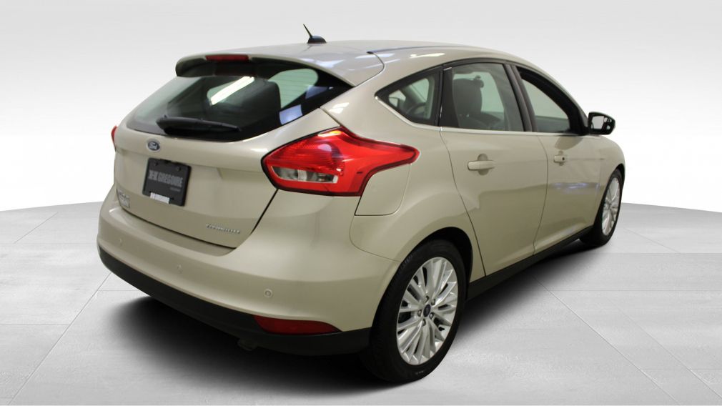 2018 Ford Focus Titanium Hatchback Cuir Toit-Ouvrant Navigation #7