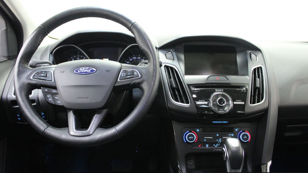 2018 Ford Focus Titanium Hatchback Cuir Toit-Ouvrant Navigation #10