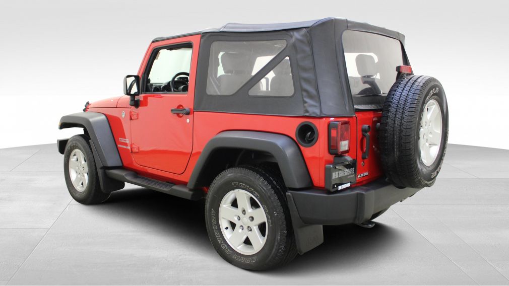 2010 Jeep Wrangler Sport 4X4 Toit-Mou Convertible #4