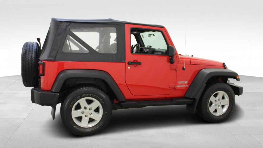 2010 Jeep Wrangler Sport 4X4 Toit-Mou Convertible #8