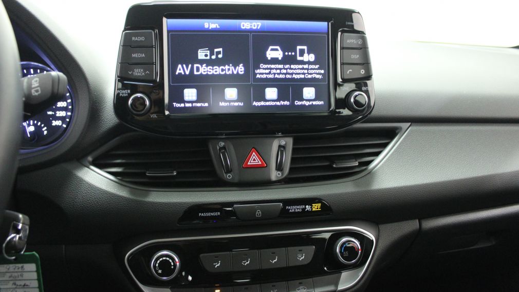 2019 Hyundai Elantra GT Preferred Hatchback A/C Gr-Électrique Bluetooth #10
