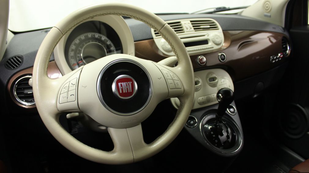 2012 Fiat 500 Lounge Cabriolet A/C Gr-Électrique Bluetooth #9