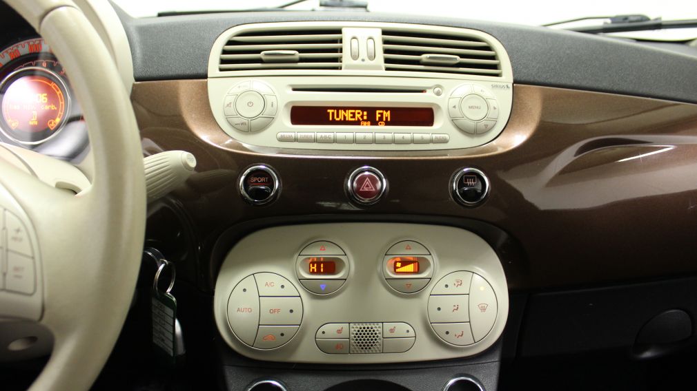 2012 Fiat 500 Lounge Cabriolet A/C Gr-Électrique Bluetooth #10