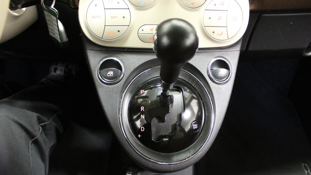 2012 Fiat 500 Lounge Cabriolet A/C Gr-Électrique Bluetooth #11