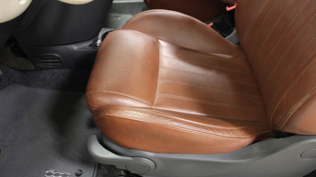 2012 Fiat 500 Lounge Cabriolet A/C Gr-Électrique Bluetooth #18