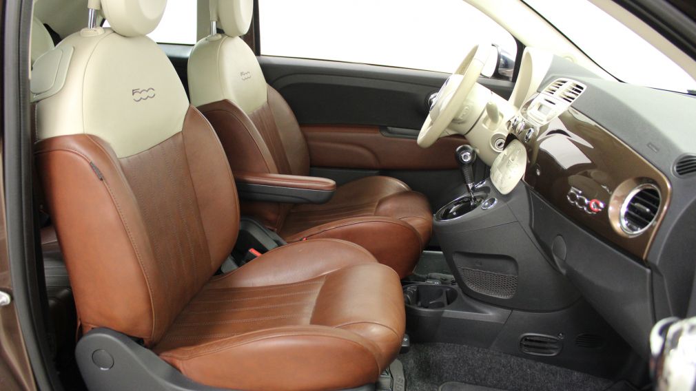 2012 Fiat 500 Lounge Cabriolet A/C Gr-Électrique Bluetooth #22
