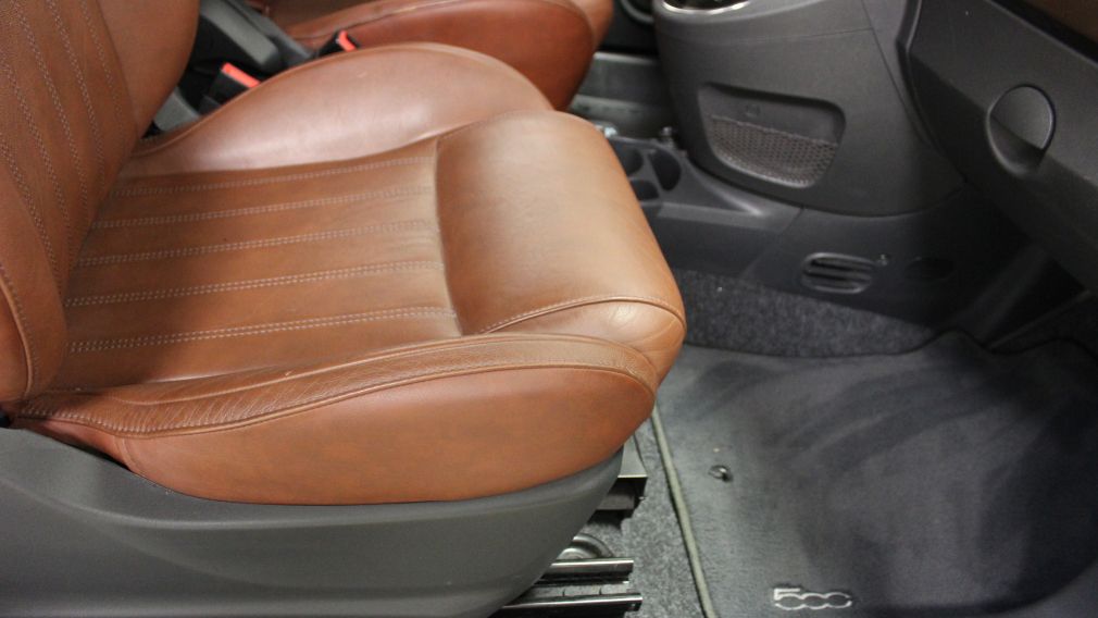 2012 Fiat 500 Lounge Cabriolet A/C Gr-Électrique Bluetooth #23