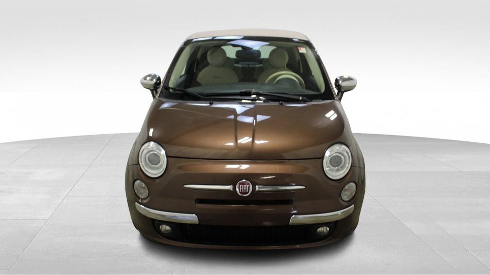 2012 Fiat 500 Lounge Cabriolet A/C Gr-Électrique Bluetooth #2