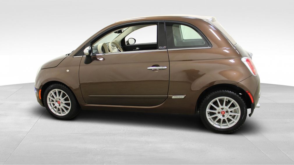 2012 Fiat 500 Lounge Cabriolet A/C Gr-Électrique Bluetooth #4