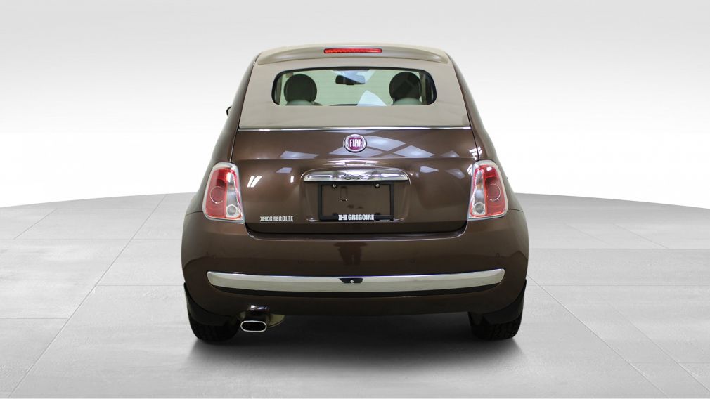 2012 Fiat 500 Lounge Cabriolet A/C Gr-Électrique Bluetooth #6