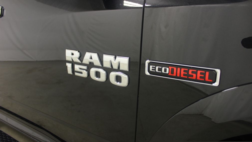 2016 Ram 1500 Laramie Crewcab 4X4 Cuir Navigation Écodiésel #9