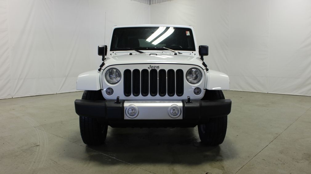 2015 Jeep Wrangler Sahara 2Portes 4X4 2Toits A/C Gr-Électrique #1