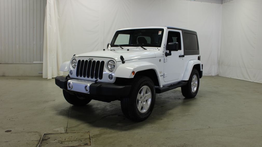 2015 Jeep Wrangler Sahara 2Portes 4X4 2Toits A/C Gr-Électrique #2