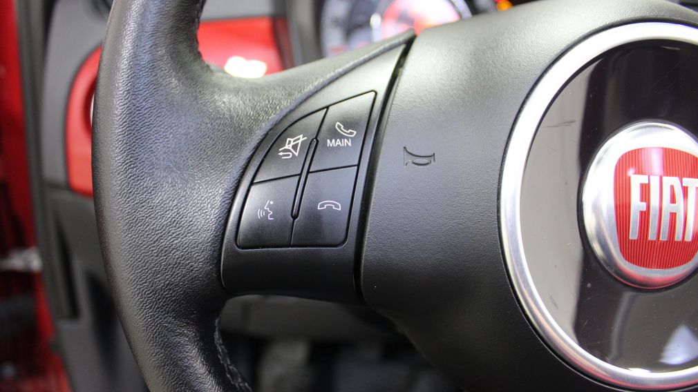 2015 Fiat 500c Cabriolet A/C Gr-Électrique Mags Bluetooth #17
