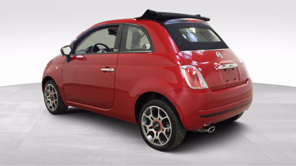 2015 Fiat 500c Cabriolet A/C Gr-Électrique Mags Bluetooth #4