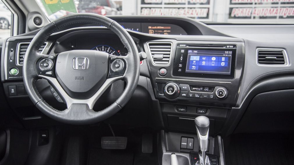 2014 Honda Civic EX + MAGS + TOIT + A/C + TRÈS PROPRE !!!!! #8