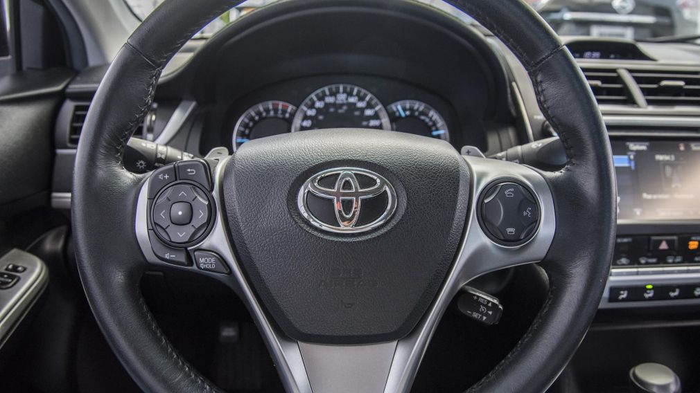 2014 Toyota Camry SE + CUIR + GPS + MAGS + TRÈS BAS KILO!!! #11