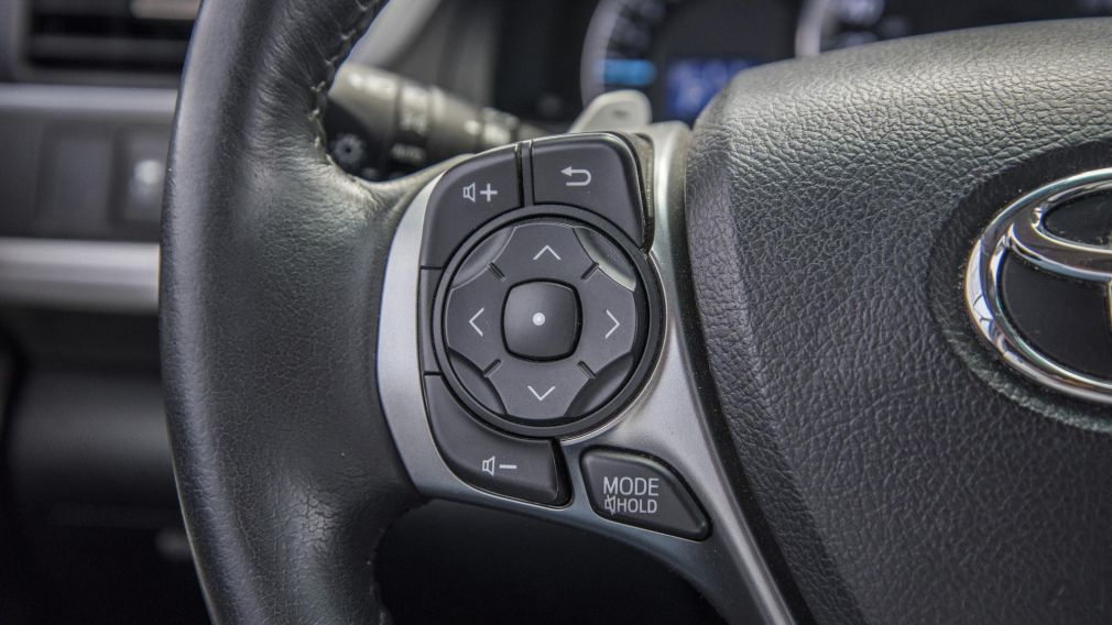 2014 Toyota Camry SE + CUIR + GPS + MAGS + TRÈS BAS KILO!!! #12