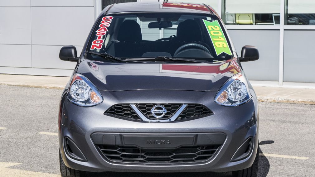 2016 Nissan MICRA S + AUTOMATIQUE + A/C !!! #2