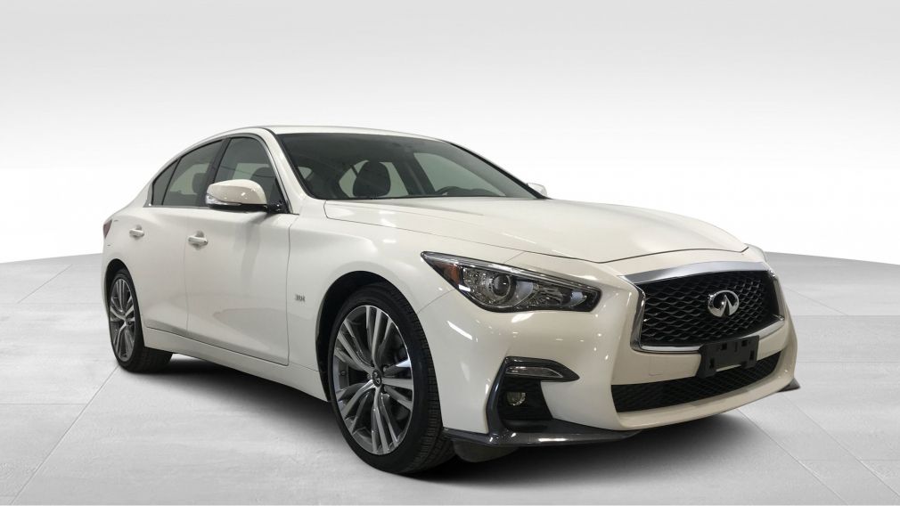 2018 Infiniti Q50 3.0t SPORT***Cuir**Toit**Mag 19po** #0