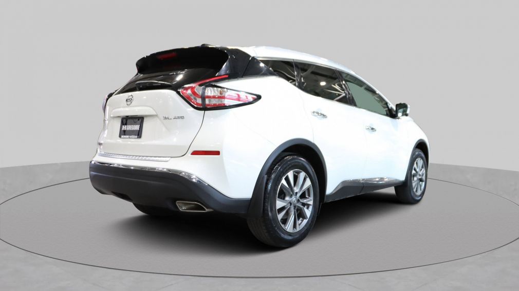 2018 Nissan Murano SL+ AWD + CUIR + TOIT + GPS!!! #6