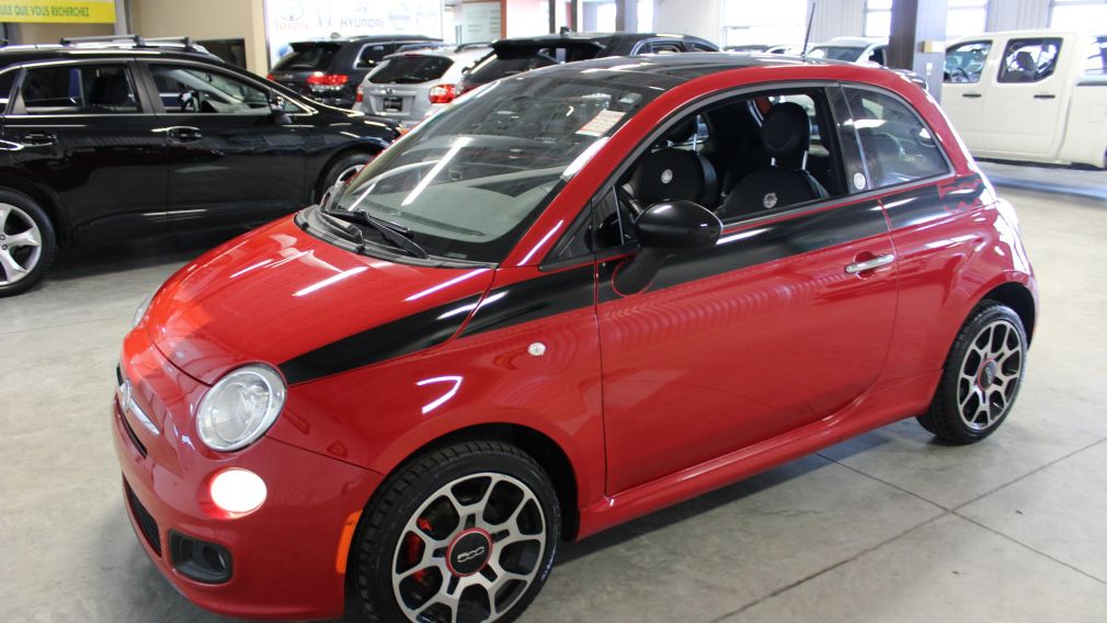 2012 Fiat 500 Sport CUIR TOIT A/C Gr-Électrique Bluetooth #3