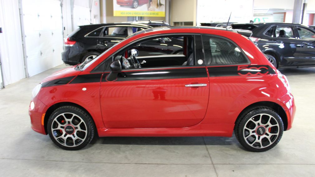 2012 Fiat 500 Sport CUIR TOIT A/C Gr-Électrique Bluetooth #4